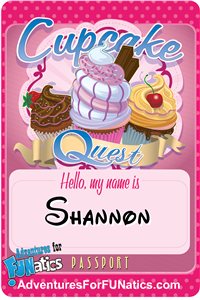Cupcake Quest Passport