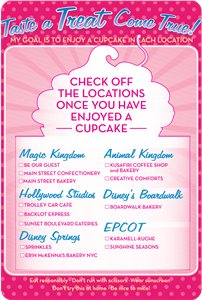 Cupcake Quest Passport - Back